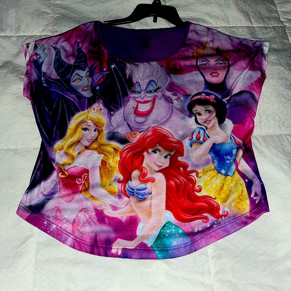 Disney Princess and Villains Crop Top